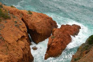 Frankreich, Côte d’Azur, Esterel, Mittelmeer