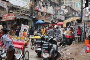 Straßenszene, Neu-Delhi, Indien