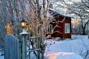 Heimwärts über das Eis - Schärenwinter