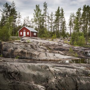 Norwegen, Haus, Schären