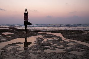 Strand, Yoga